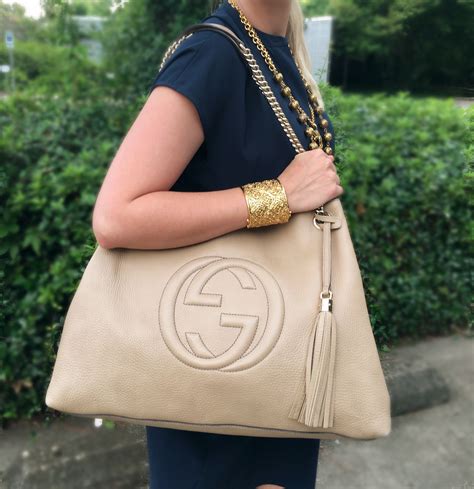 soho large gucci bag|Gucci soho tote bag medium.